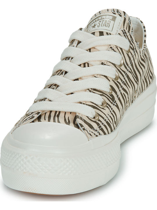 Chuck Taylor All Star Lift Дамски Флатформи Маратонки Бял
