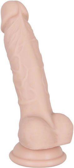 Boss Of Toys Ρεαλιστικό Dildo με Όρχεις και Βεντούζα Flesh 18cm