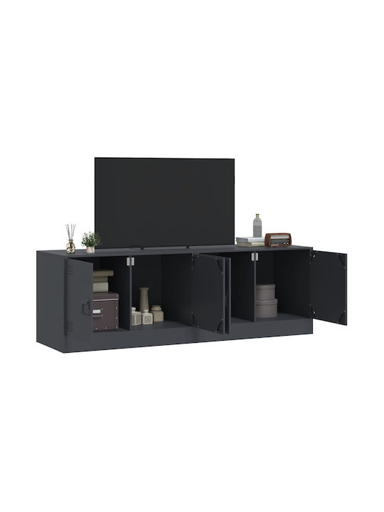 Wohnzimmer TV-Einheit Charcoal L67xB39xH44cm