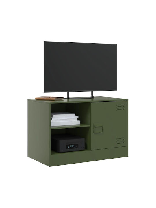 Wohnzimmer TV-Einheit Green olive oil L67xB39xH44cm
