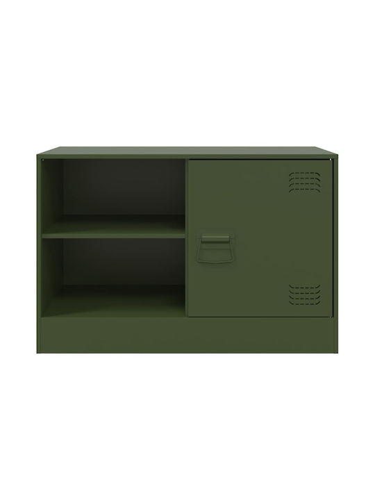 Wohnzimmer TV-Einheit Green olive oil L67xB39xH44cm