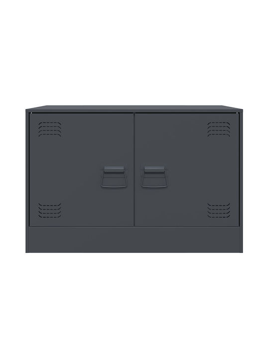 Wohnzimmer TV-Einheit Charcoal L67xB39xH44cm