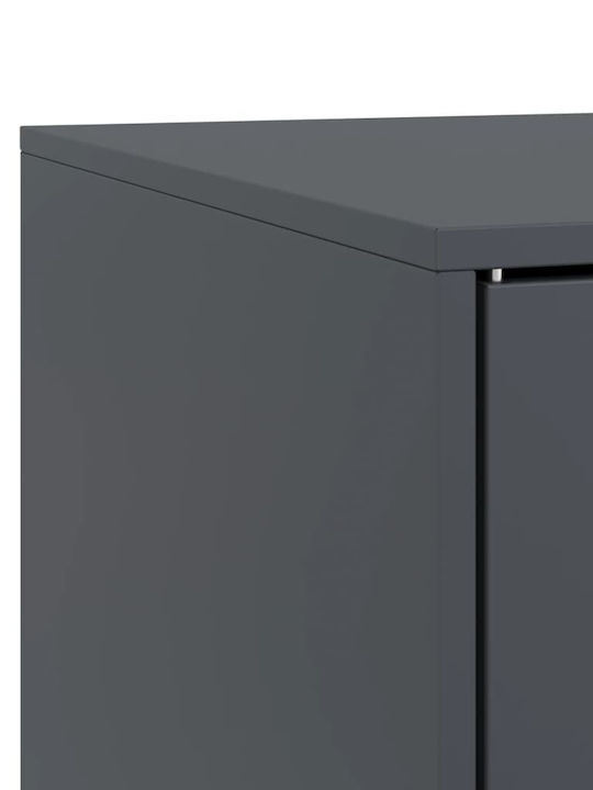 Wohnzimmer TV-Einheit Charcoal L67xB39xH44cm