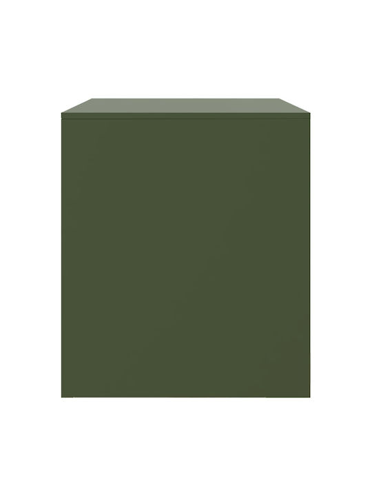 Wohnzimmer TV-Einheit Green olive oil L67xB39xH44cm