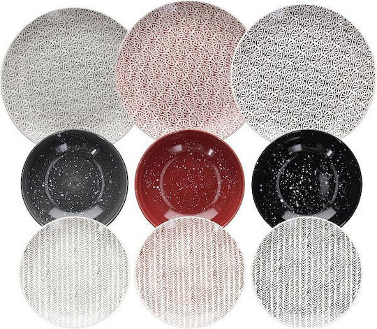 Tognana Multicolor Porțelan Set de Vase 18buc