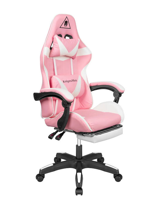 Kruger & Matz Warrior GX-150 Gaming Stühle Künstliches Leder Rosa