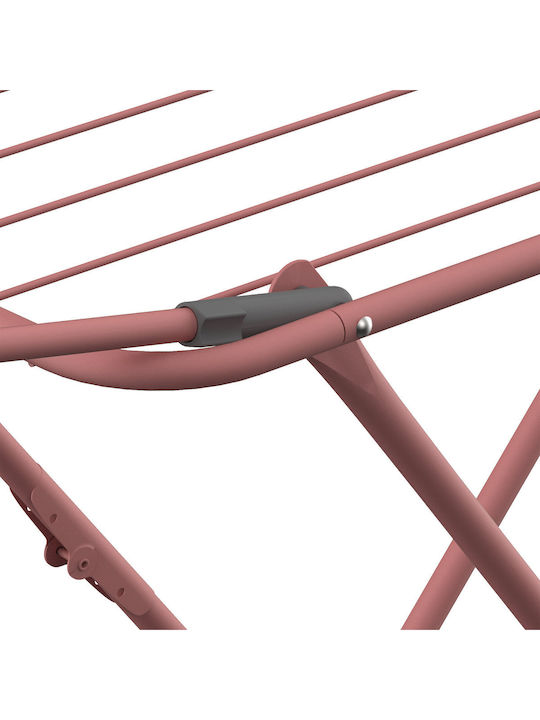 Rorets Folding Floor Clothes Drying Rack with Hanging Length 18m