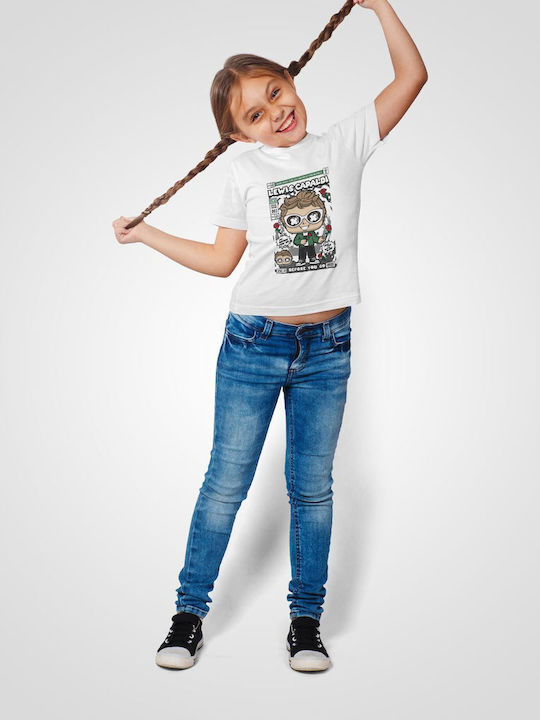 Pop Culture Kids T-shirt White Lewis Capaldi