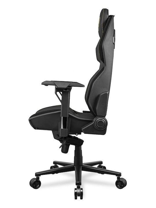 Cougar Hotrod Royal Artificial Leather Gaming Chair with Adjustable Arms Black
