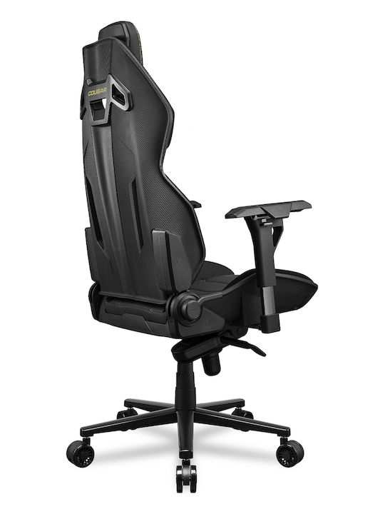 Cougar Hotrod Royal Artificial Leather Gaming Chair with Adjustable Arms Black