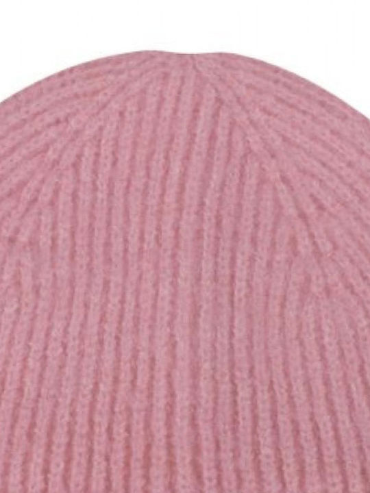 Stamion Beanie Γυναικείος Σκούφος Πλεκτός σε Ροζ χρώμα