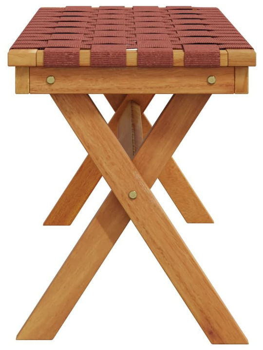 Bench Outdoor Wooden 100x34x42cm