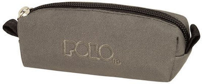 Polo Pencil Case Barrel with 1 Compartment Gray