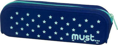 Must 584013 Focus Pencil Case with 1 Compartment Black