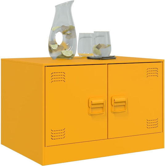Tisch für kleine Außenbereiche Stabil Yellow 67x50x44cm