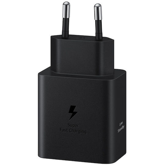 Samsung Charger with USB-C Port and Cable USB-C - USB-C 45W Power Delivery Blacks (EP-T4511X)