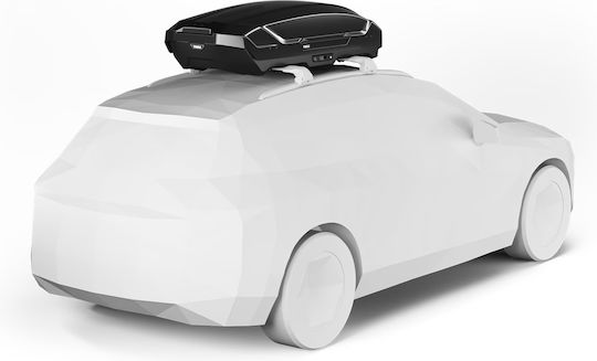 Thule Motion 3 XL Low Автомобилен Багажник За Покрив С Двойно Отваряне 400л Черен Лъскав