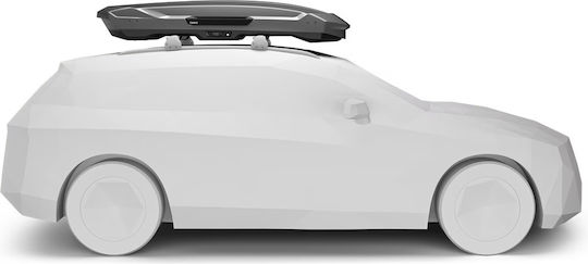 Thule Motion 3 Large Dachboxen für Autos mit Doppelseitiges Öffnen 450lt Titan Glänzend