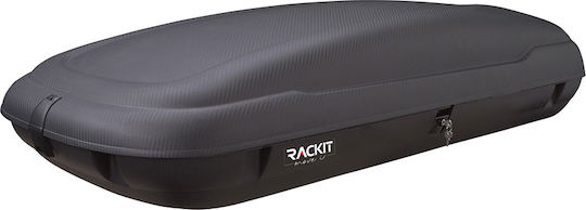 Μπαγκαζιέρα Οροφής Αυτοκινήτου Rackit 400lt Carbon Διπλό Άνοιγμα