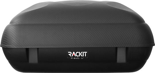 Μπαγκαζιέρα Οροφής Αυτοκινήτου Rackit 400lt Carbon Διπλό Άνοιγμα