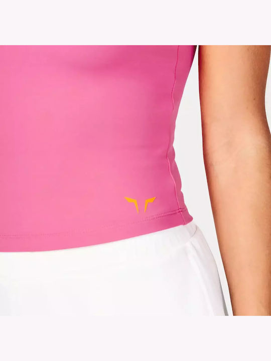 Bluză Sport Fără Mânecă Roz Hot Pink