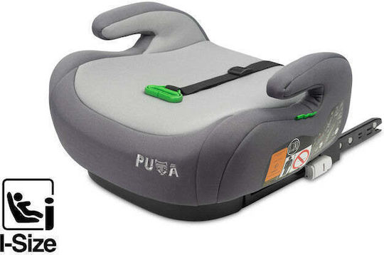 Caretero Puma Baby Car Seat Booster i-Size with Isofix Gray 15-36 kg