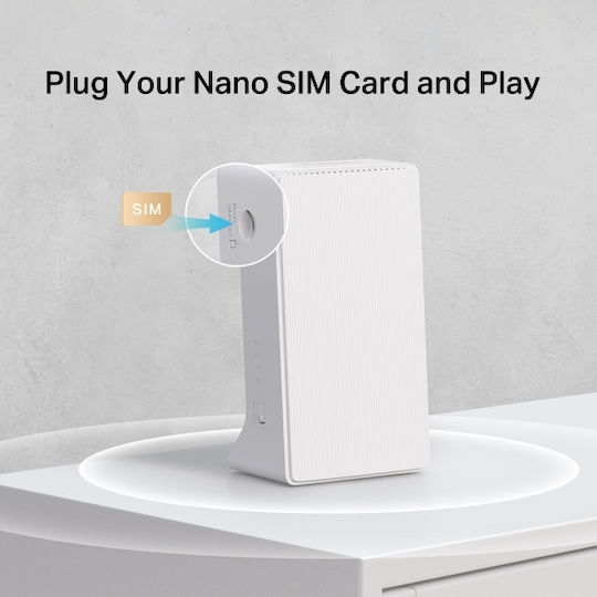 Mercusys MB230-4G v1 Ασύρματο 4G Router Wi‑Fi 5 με 2 Θύρες Gigabit