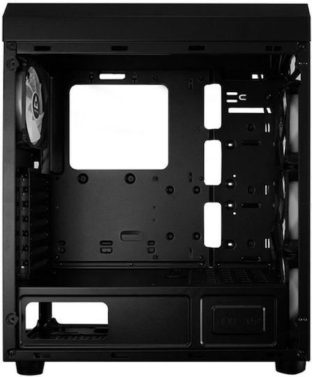 Chieftec Scorpion 3 Gaming Midi-Turm Computergehäuse mit RGB-Beleuchtung Schwarz