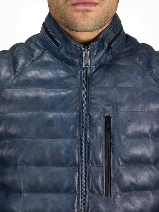 Donders Herren Winter Jacke Puffer Marineblau