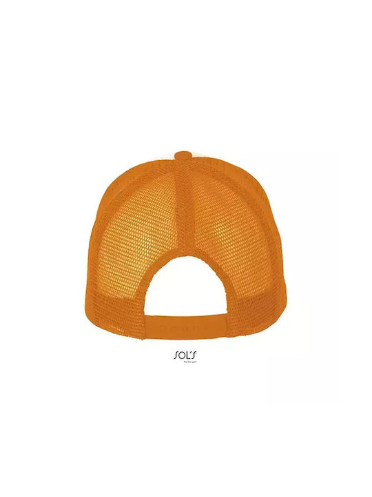 Sol's Bubble Καπέλο Εργασίας Λευκό ORANGE-517