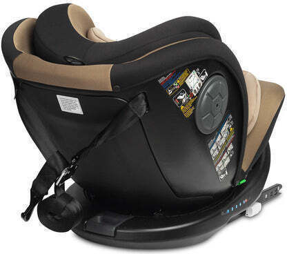 Caretero Mokki Baby Car Seat i-Size with Isofix Beige 0-36 kg