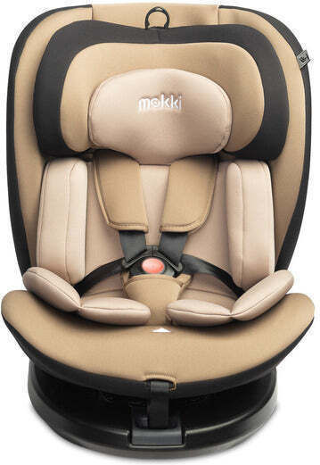 Caretero Mokki Baby Car Seat i-Size with Isofix Beige 0-36 kg