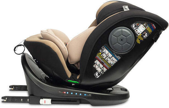 Caretero Mokki Baby Car Seat i-Size with Isofix Beige 0-36 kg