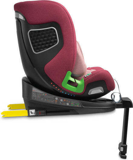Caretero Kamptos Детско Столче за Кола i-Размер с Isofix Dirty Pink 0-36 кг