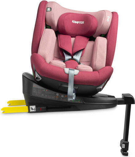 Caretero Kamptos Детско Столче за Кола i-Размер с Isofix Dirty Pink 0-36 кг
