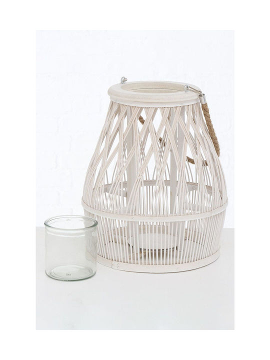 Boltze Bamboo Lantern Beige 29x29x34cm