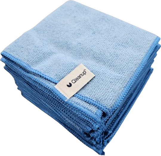 York Cleaning Cloths with Microfibers General Use Blue 30x30cm 10pcs