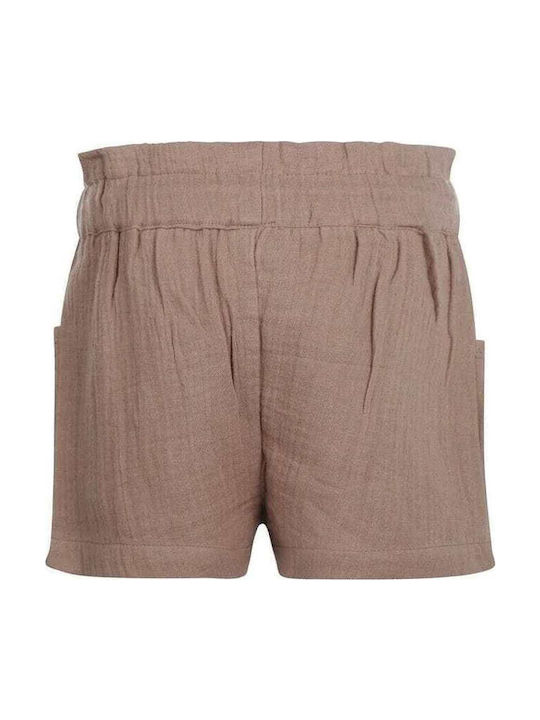 Παιδικό Σορτς/Βερμούδα Υφασμάτινο ανοιχτό καφέ