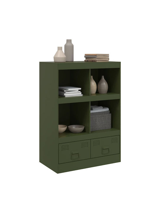 Green Olive Bookcase 67x39x95cm