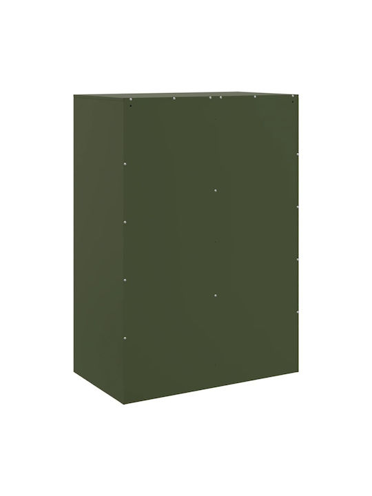 Green Olive Bookcase 67x39x95cm