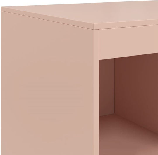 Bücherei Rosa 67x39x95cm