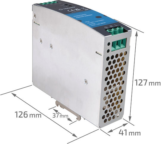 Τροφοδοτικό Ράγας με Έξοδο 12V και Ισχύ 120W 10A