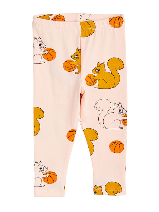 Mini Rodini Leggings pentru Copii Lung Roz