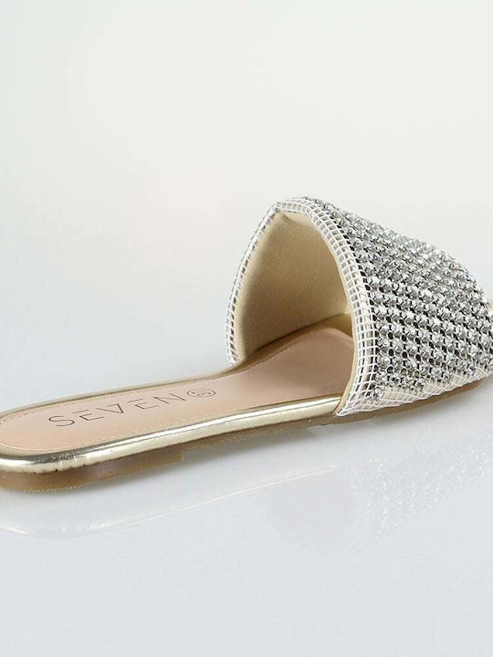 Дамски Сандали Златни