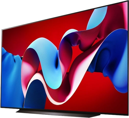 LG Smart Τηλεόραση 83" 4K UHD OLED evo AI C4 HDR (2024) OLED83C46LA