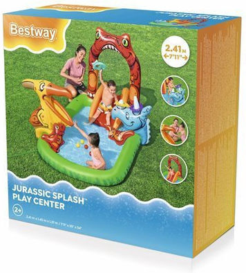 Bestway Детски Басейн PVC 190л Надуваем 241x140x137см