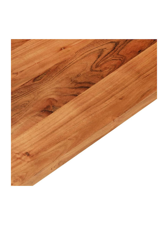 vidaXL Square Table Surface made of Solid Wood Acacia 90x90x2.5cm 370942 1pcs