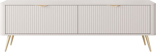 Έπιπλο Τηλεόρασης Lante Μπεζ Μ163xΠ38xΥ51cm