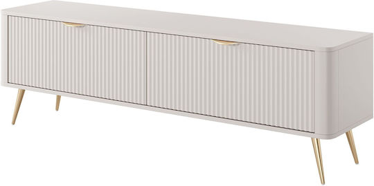 Έπιπλο Τηλεόρασης Lante Μπεζ Μ163xΠ38xΥ51cm