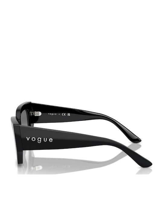 Vogue Γυναικεία Γυαλιά Ηλίου με Μαύρο Κοκκάλινο Σκελετό και Γκρι Ντεγκραντέ Φακό VO5583S W44/11